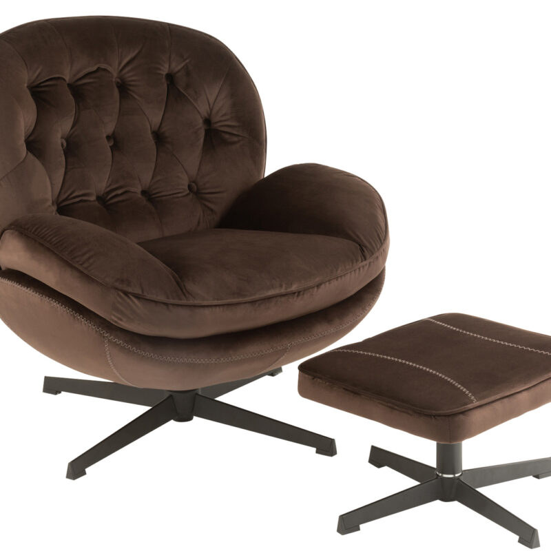 Entspannungssofa + Fußhocker