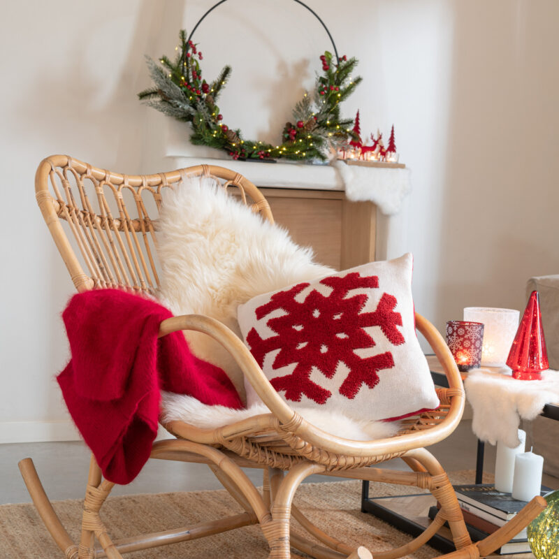 Fußmatte Schaffell Kunstpelz Weiß