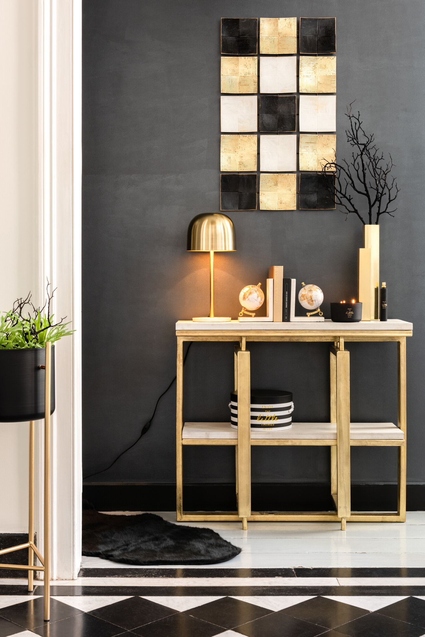 Fußmatte Schaffellimitat – Bild 2