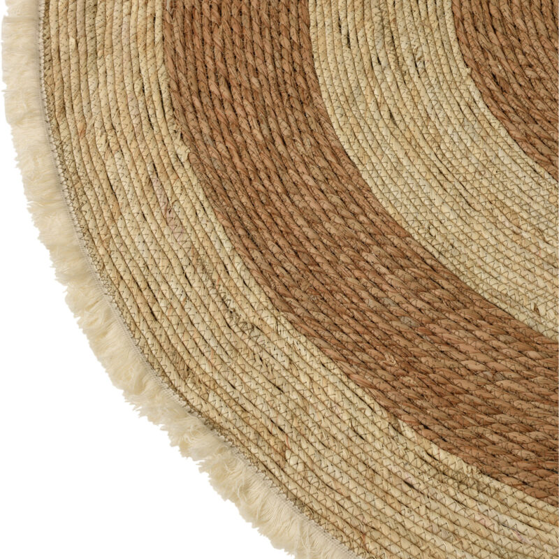 Teppich mit Quastenband aus Mais