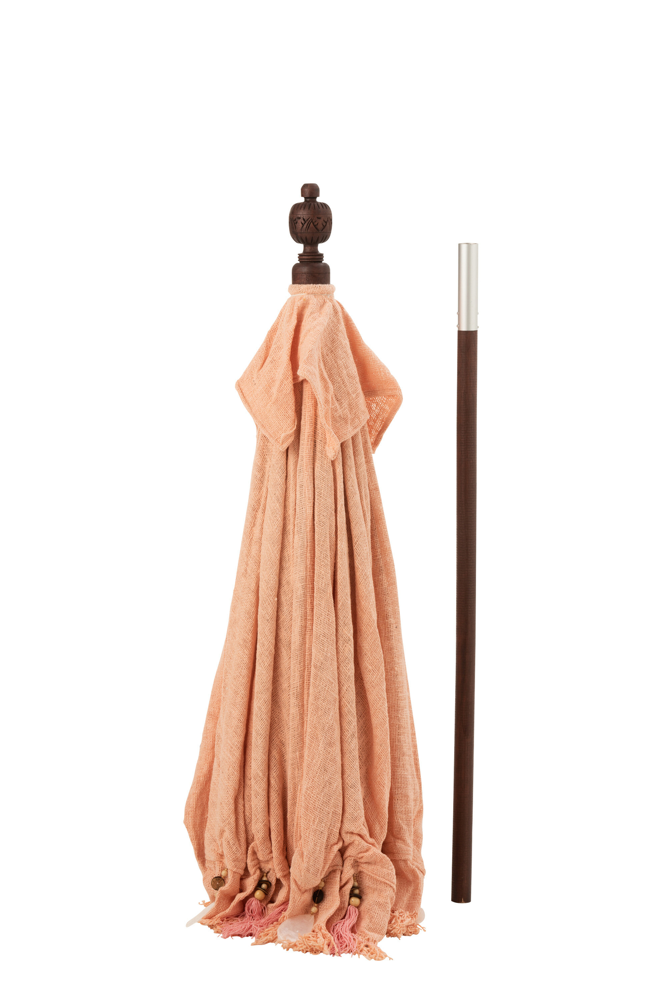 Sonnenschirm Quasten/Muscheln Groß – Bild 3