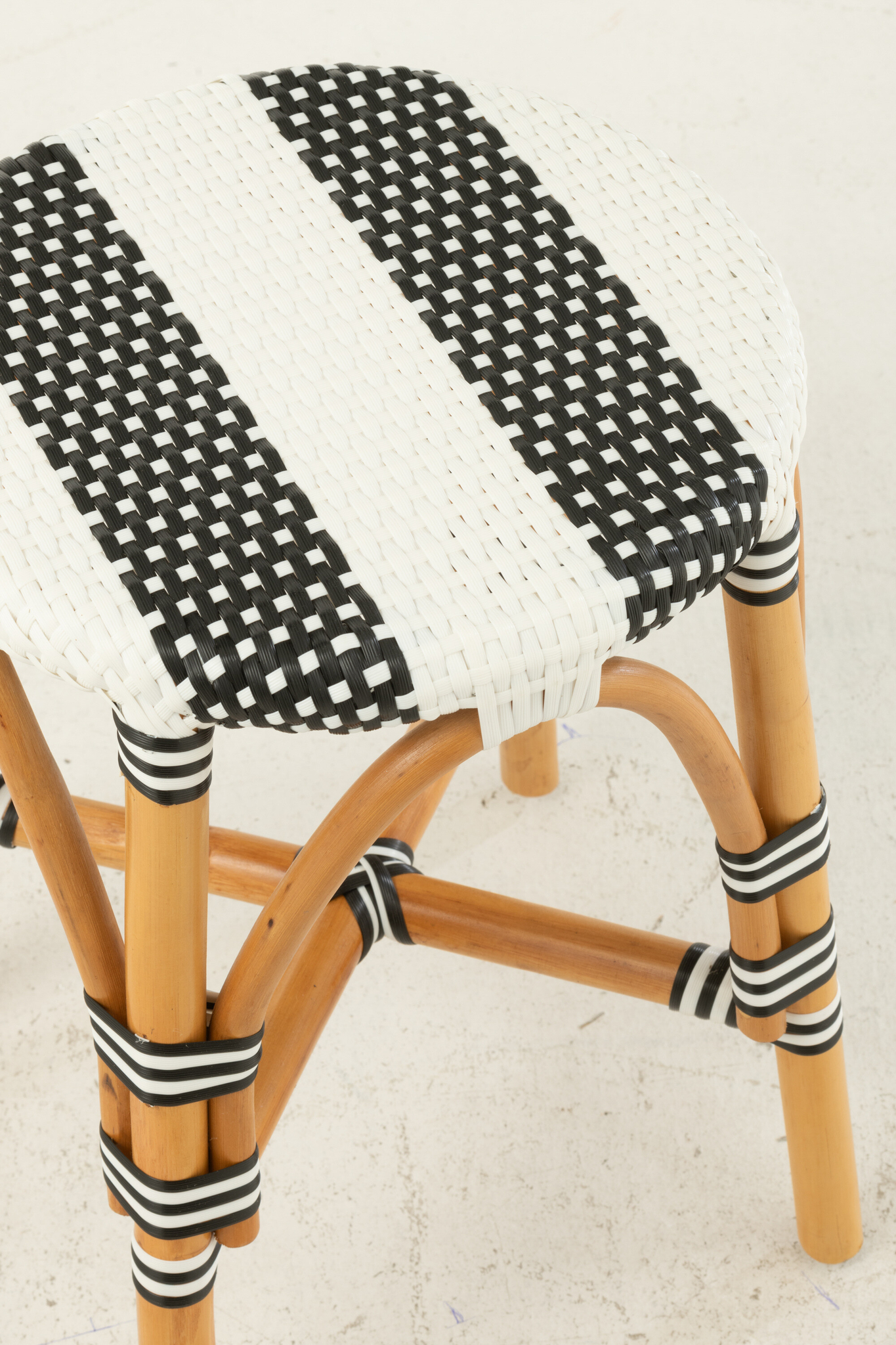 Hocker Rattan Klein – Bild 5