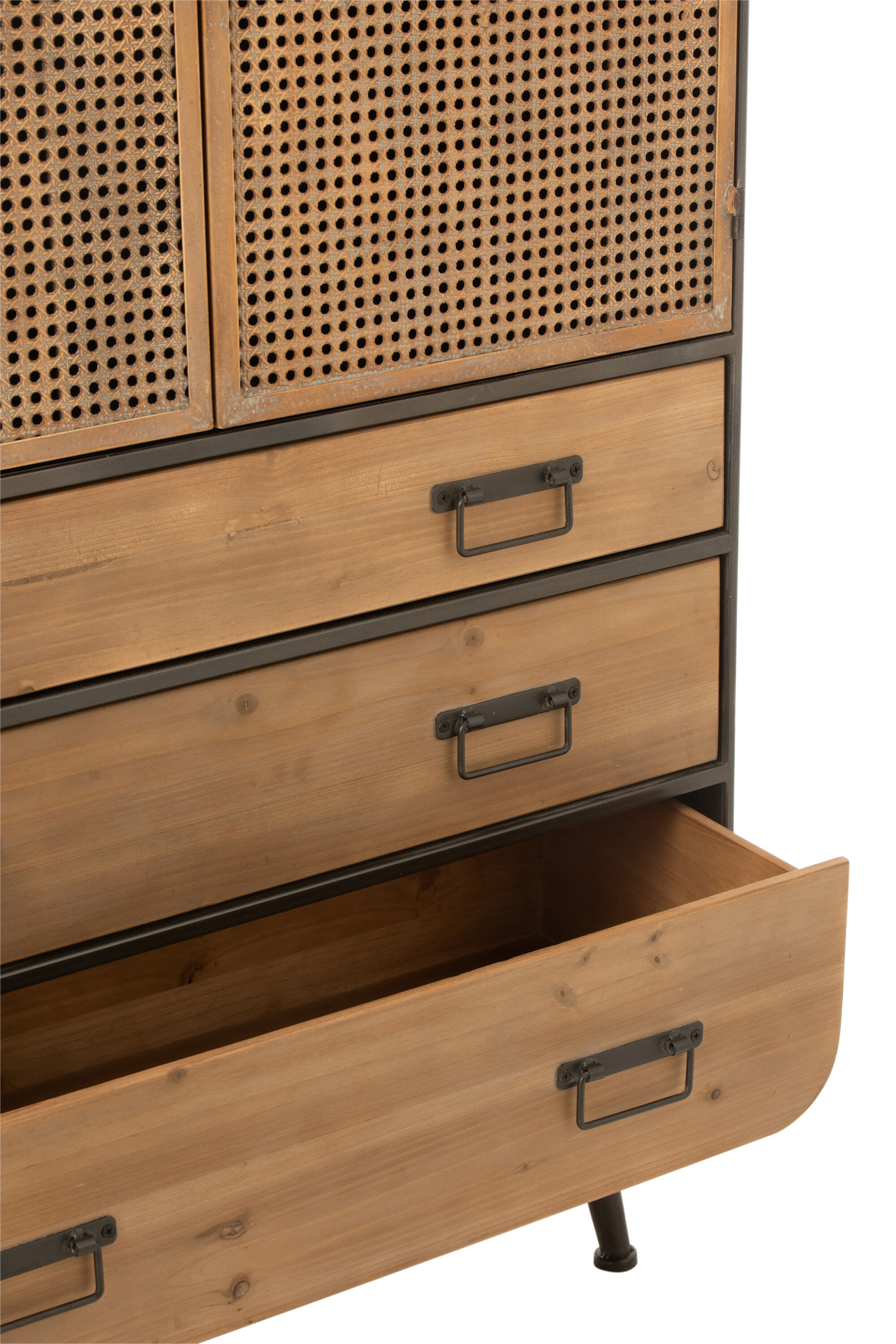 Kleiderschrank Hoch 3 Schubladen – Bild 8